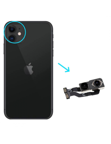 Cambiar cámara trasera de Iphone 11