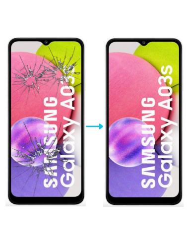 Cambiar pantalla Samsung Galaxy A03s