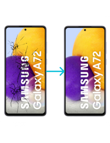 Cambiar pantalla Samsung Galaxy A72